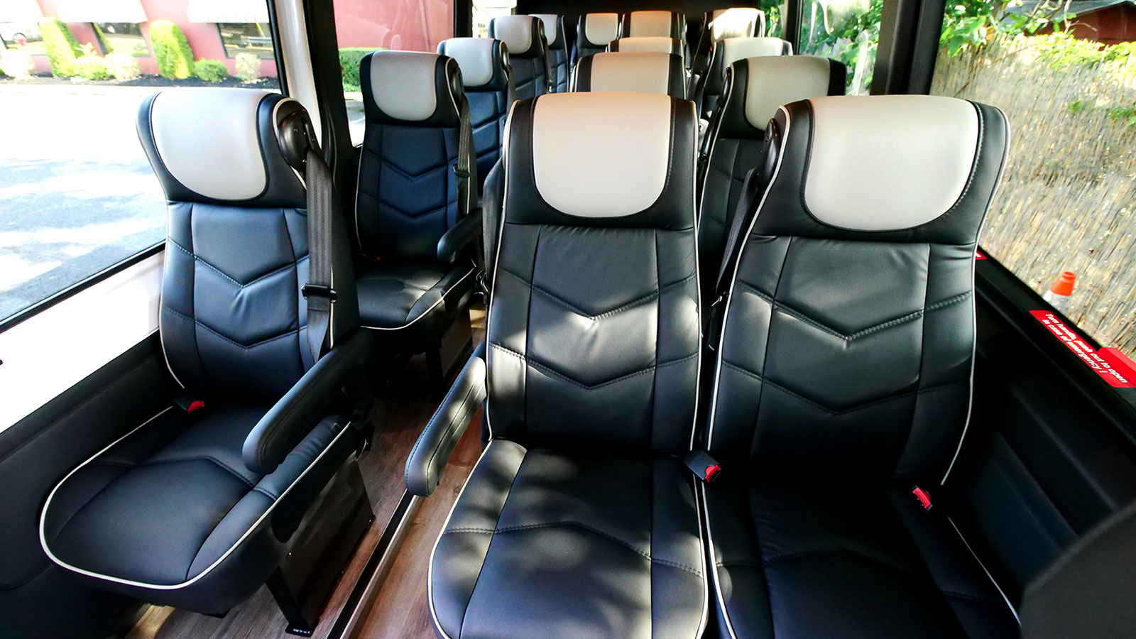 HQ – 16 Passengers Plug Door Shuttle Bus - SOLD