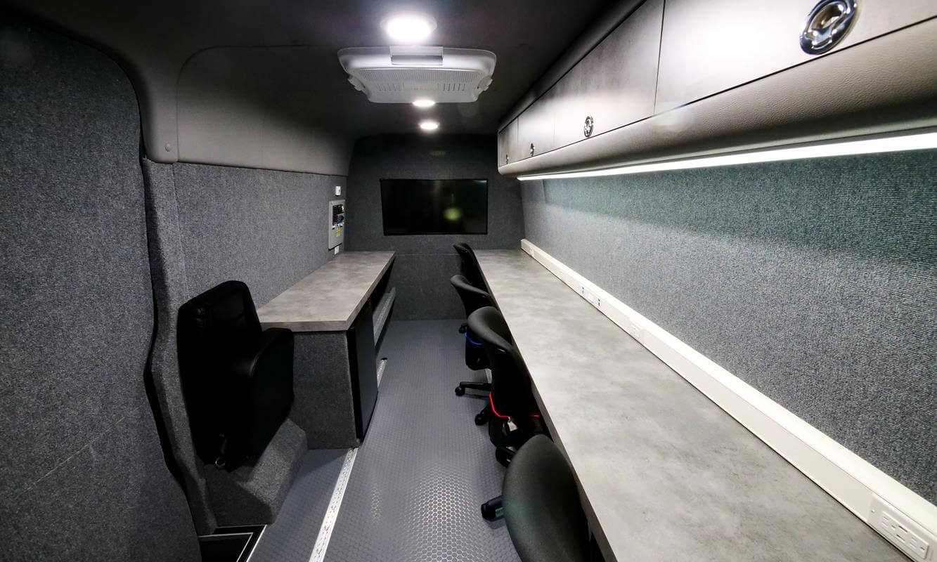 Mobile Command Centers  Commercial Vans
