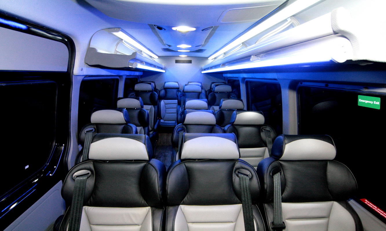 Luxury Shuttle Vans  Shuttle Buses
