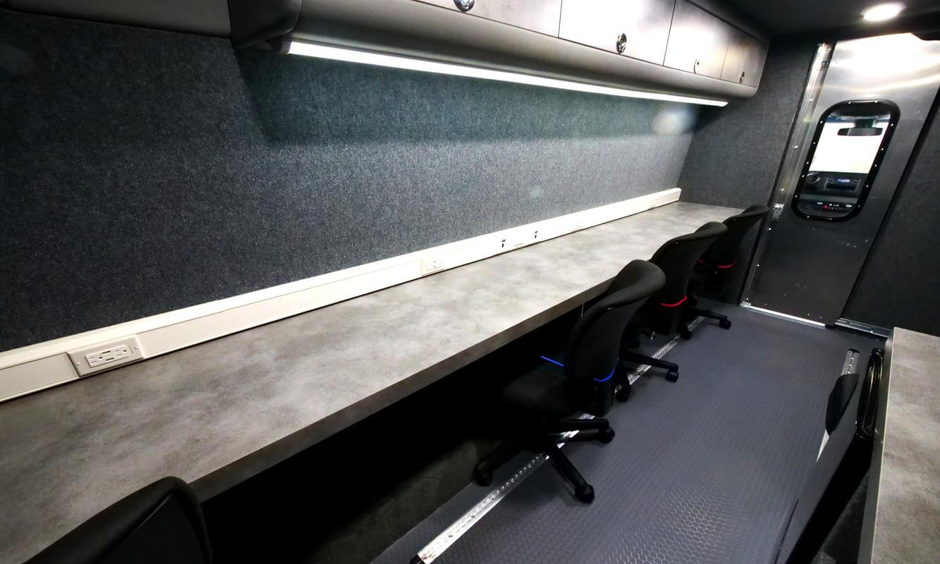 Mobile Command Centers  Commercial Vans
