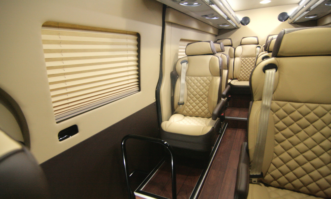 Luxury Shuttle Vans  Shuttle Buses