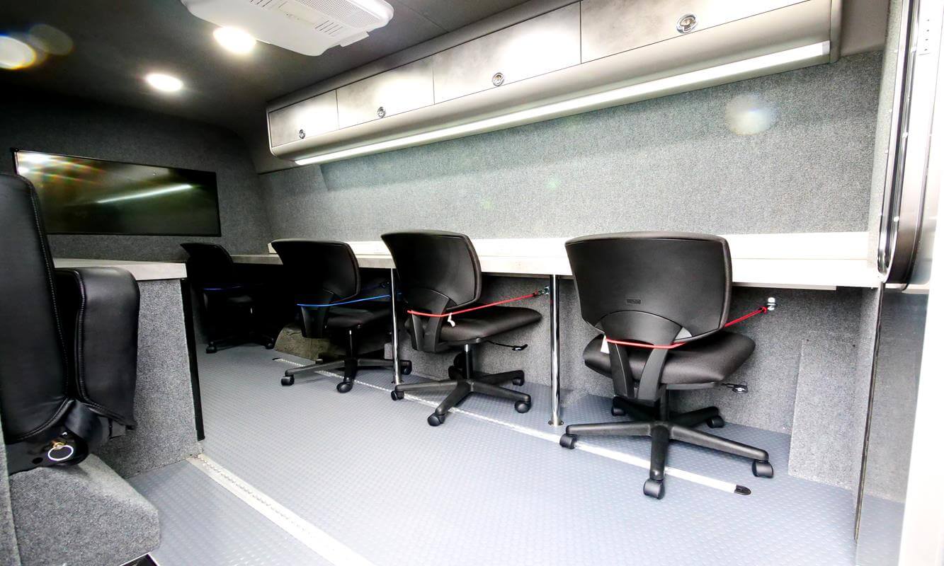 Mobile Command Centers  Commercial Vans