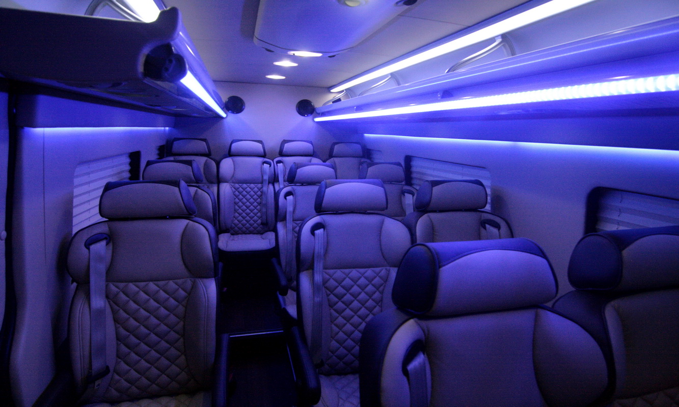 Luxury Shuttle Vans  Shuttle Buses
