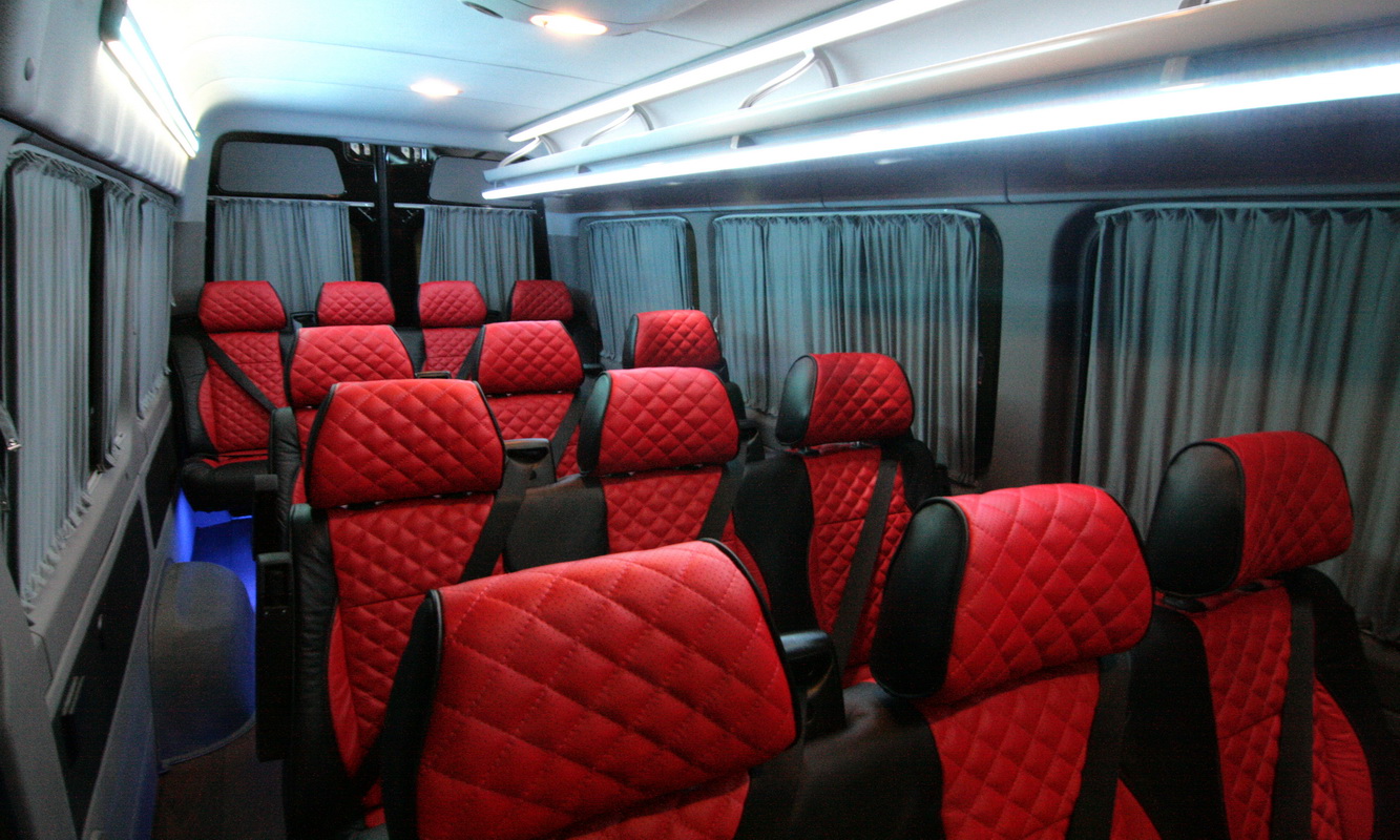 Luxury Shuttle Vans  Shuttle Buses
