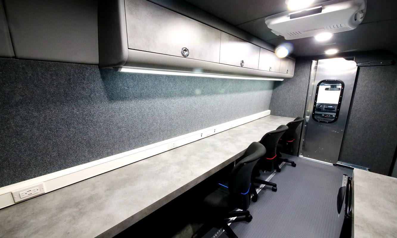Mobile Command Centers  Commercial Vans