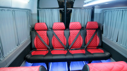 Luxury Shuttle Vans  Shuttle Buses