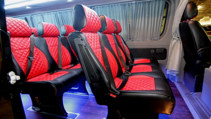 Luxury Shuttle Vans  Shuttle Buses