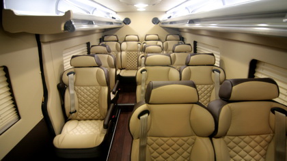 Luxury Shuttle Vans  Shuttle Buses