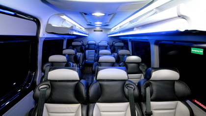 Luxury Shuttle Vans  Shuttle Buses