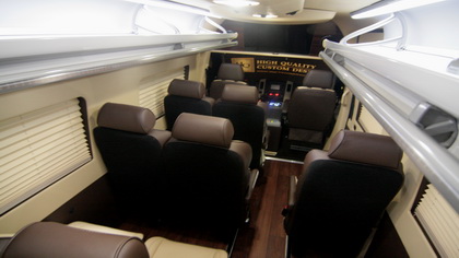Luxury Shuttle Vans  Shuttle Buses