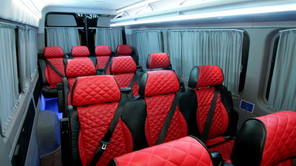 Luxury Shuttle Vans  Shuttle Buses