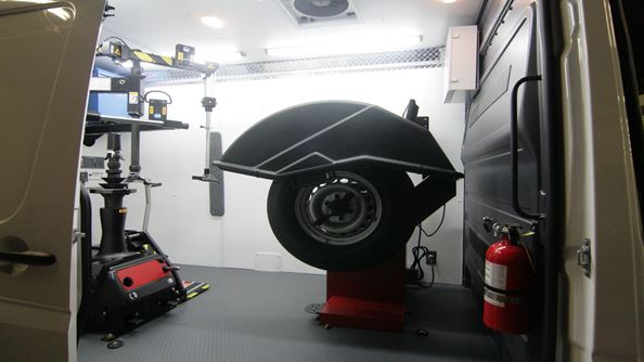 Mobile Tire Changing  Van - Sprinter 170